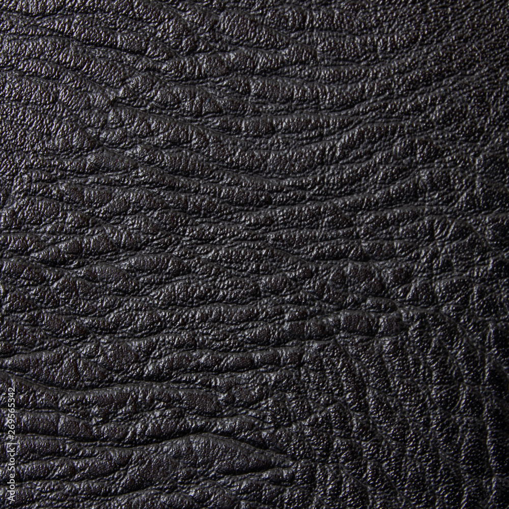Texture products from black leather Texture products from black leather