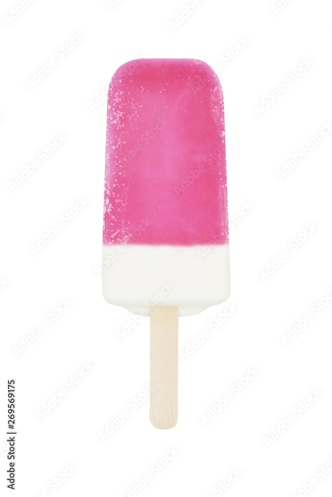 water ice stick isolated on white water ice stick isolated on white