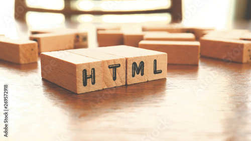 Text Block of "HTML"