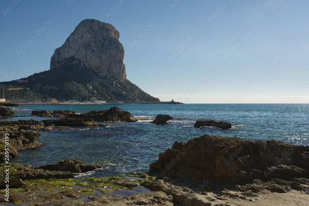 Seafront at Calpe, Spain Seafront at Calpe, Spain