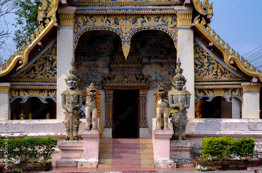 Obraz premium Beautiful old temple.