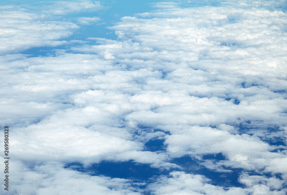 View from an airplane View from an airplane