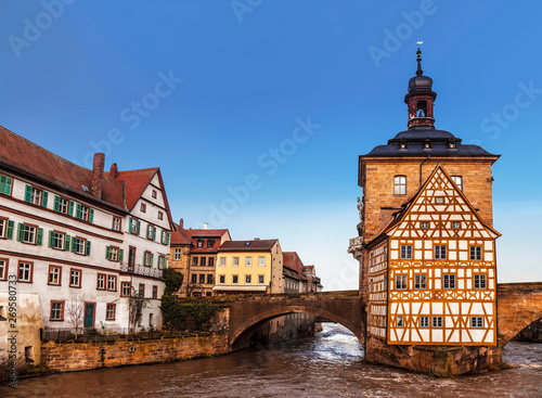 Old town hall in Bamberg, Bavaria, Germany