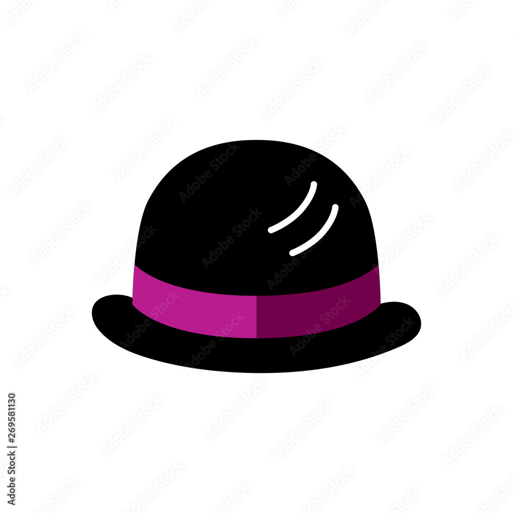 Crown vector illustration isolated on white background. Flat style design.