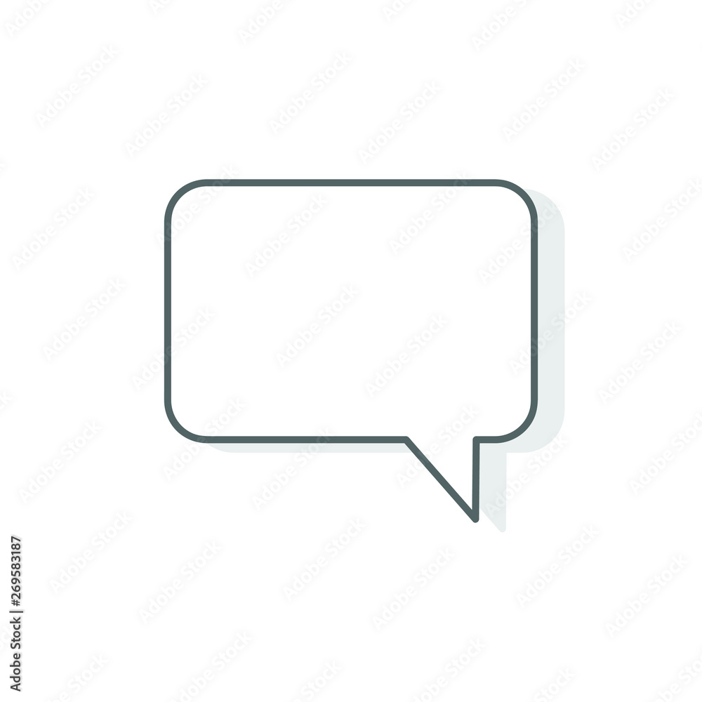 Dialog window icon. Speech bubble Mobile Dialog window icon. Speech bubble Mobile