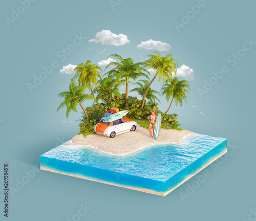 Travel and vacation concept