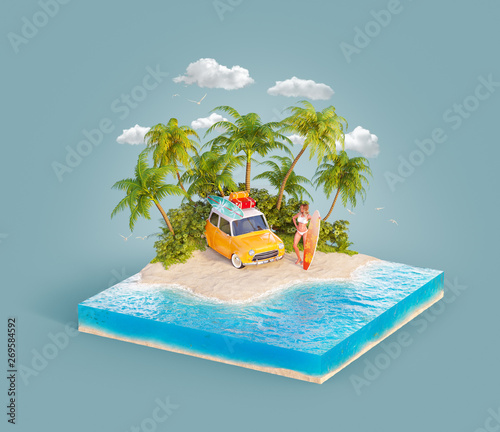 Travel and vacation concept