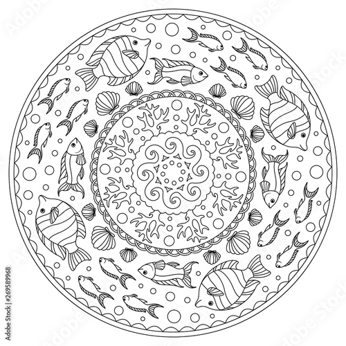 Mandala fish