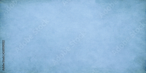 Blue wide grunge effect texture.