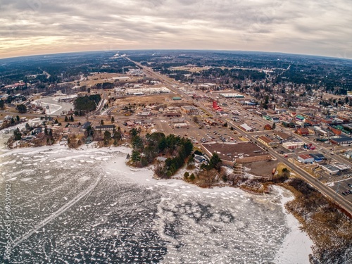 Hayward is a small Town in Northern Wisconsin photo