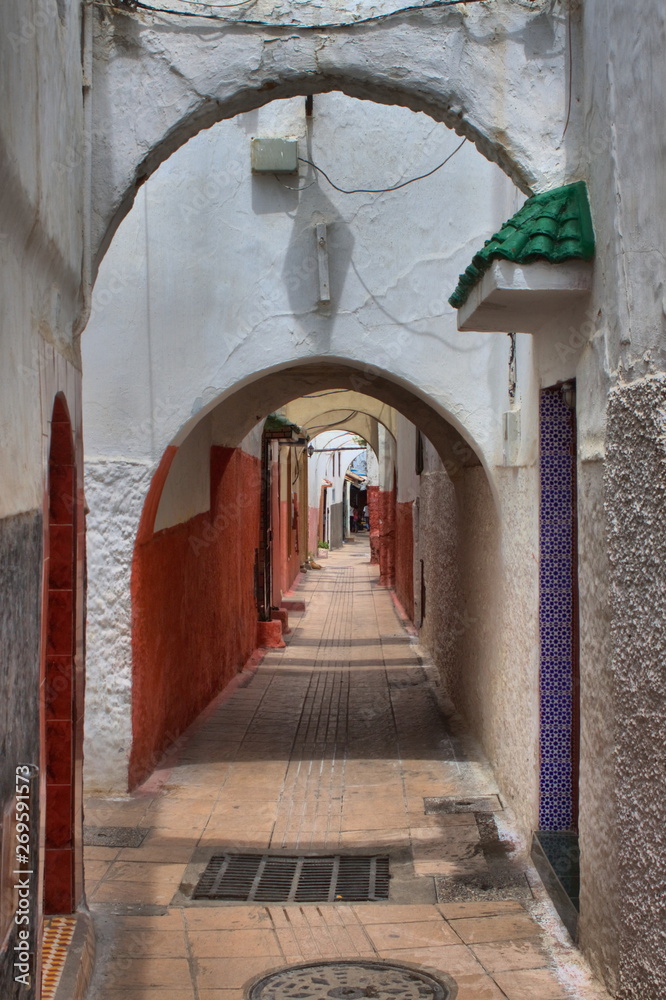 Obraz premium Kasbah of the Udayas in Rabat, Morocco