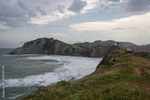 Flysch in Zumaia in the Basque Country