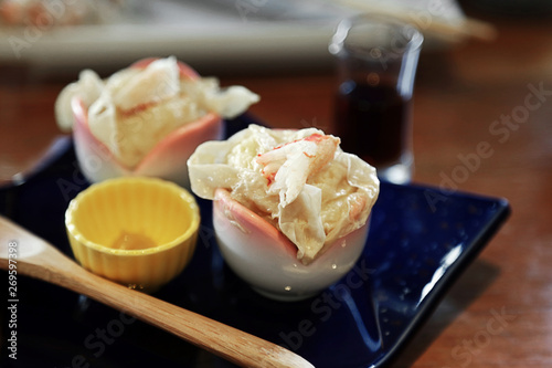 Osaka Japanese Kani Crab Shumai photo