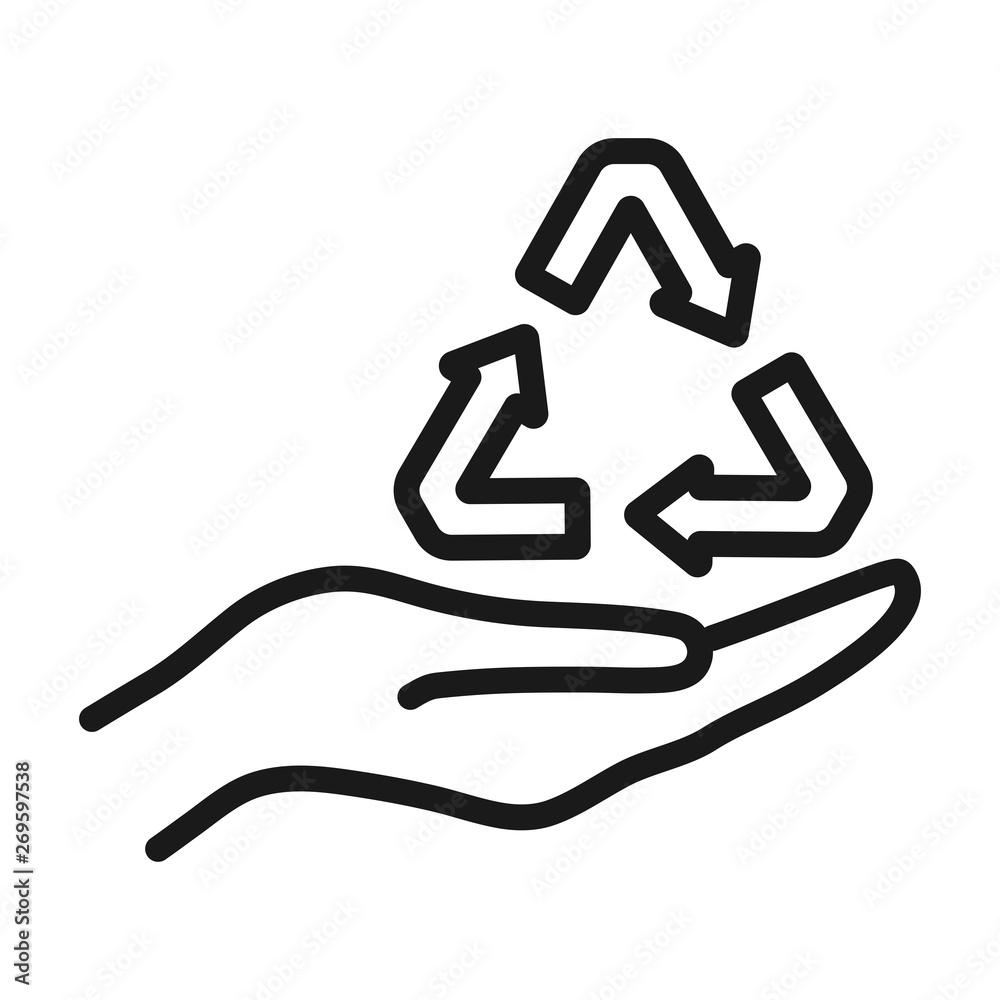 ecology insurance - minimal line web icon. simple vector illustration. concept for infographic, website or app. ecology insurance - minimal line web icon. simple vector illustration. concept for infographic, website or app.