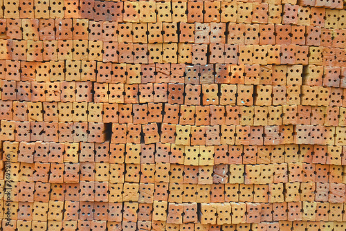 stack of red bricks © khuruzero