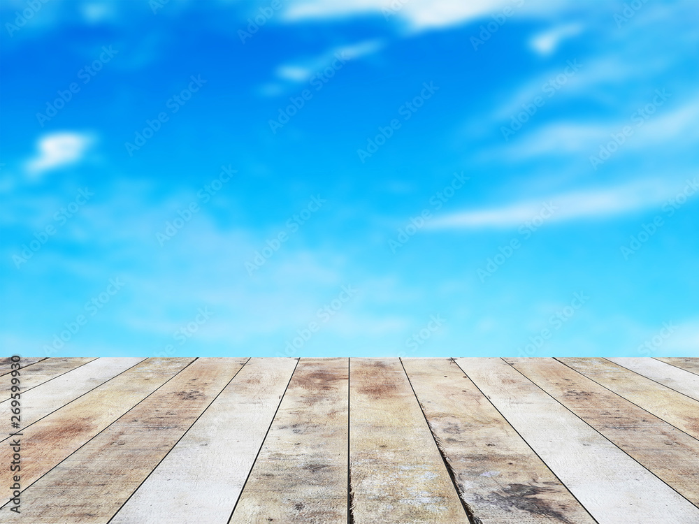 blue sky background