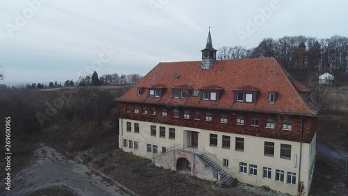 Old school building in germany