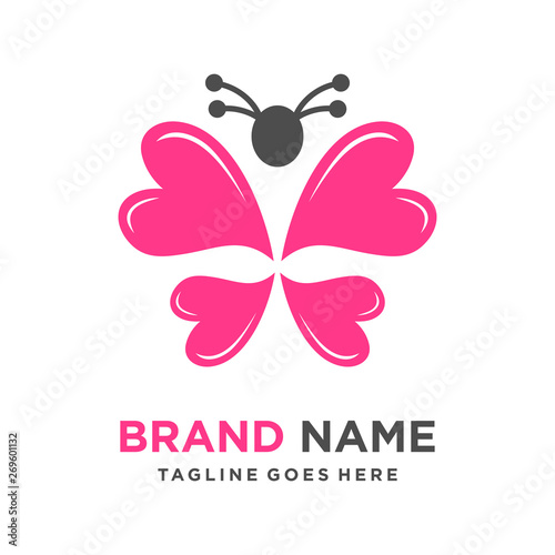 butterfly love logo