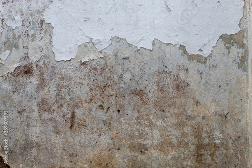 Old Weathered Damaged Decay Concrete Wall Texture © bojanzivkovic