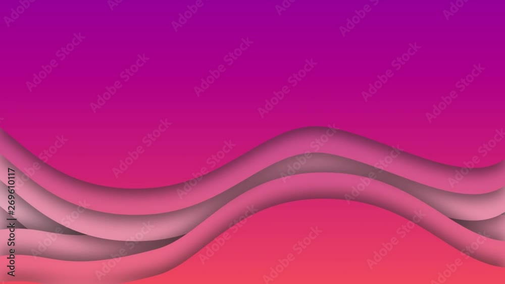 Animated paper cut abstract background Animated paper cut abstract background