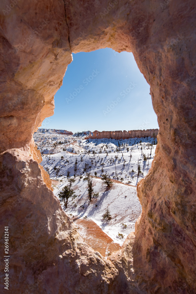 arch in Bryce Canyon National Park