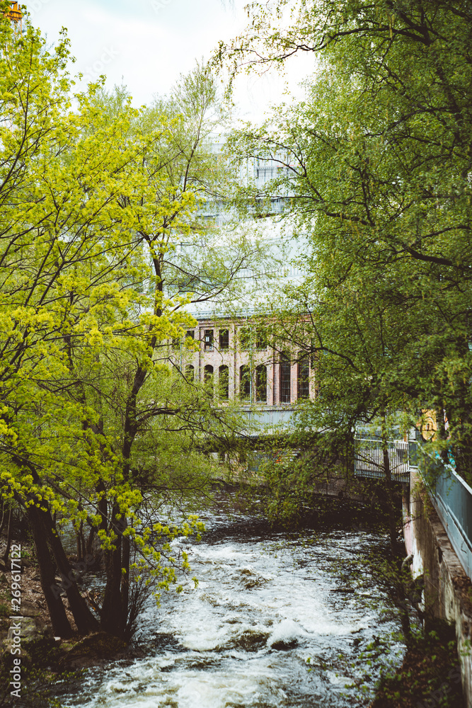 The Akerselva River in Oslo