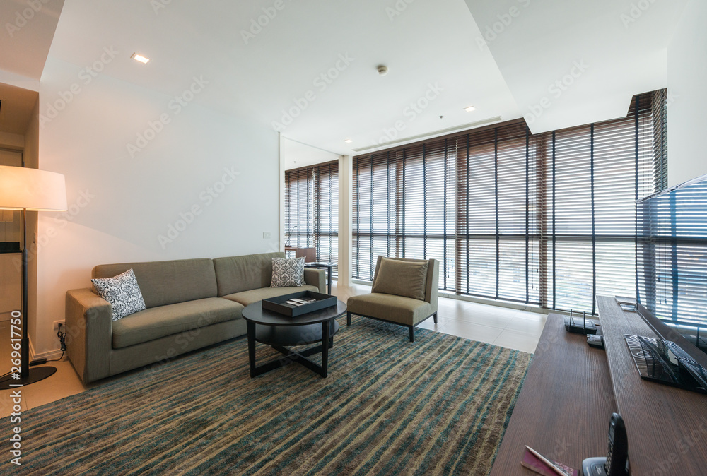 Fototapeta premium Living room interior