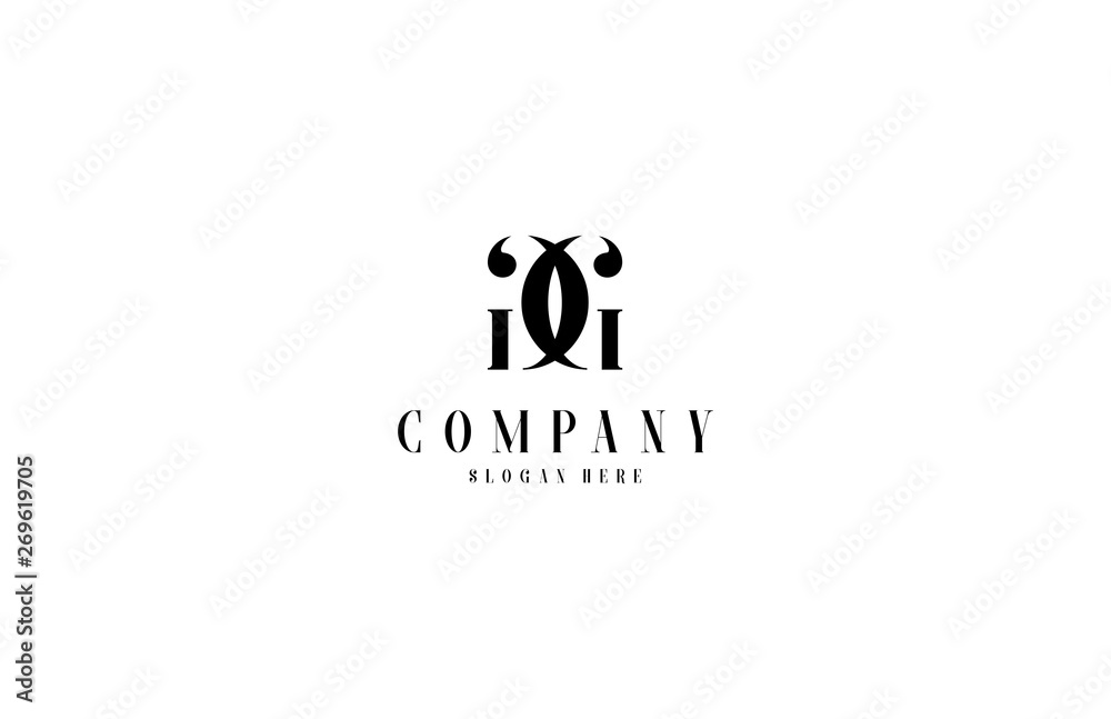 Minimal Monogram Elegant Linked GG Logo Minimal Monogram Elegant Linked GG Logo