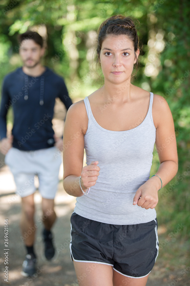 run in the forest run in the forest