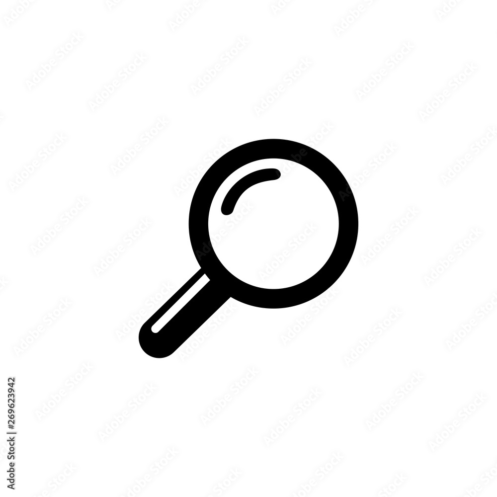 search magnifying glass icon vector search magnifying glass icon vector