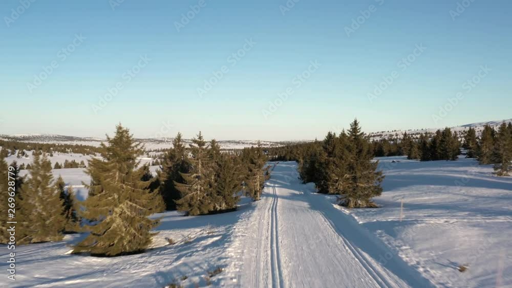 The Hafjell ski area
