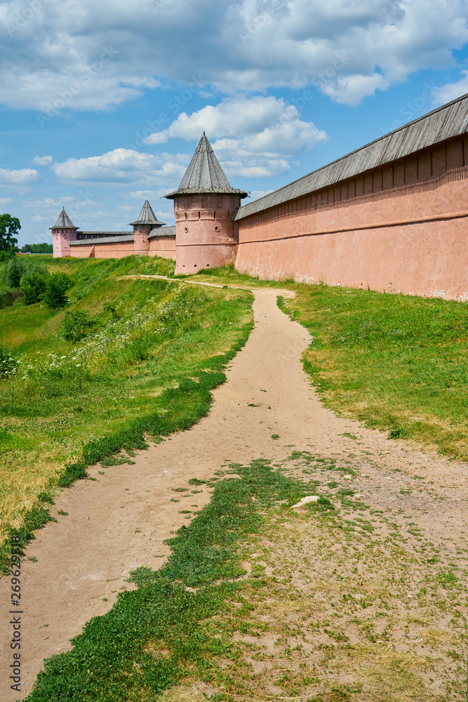 St. Euthymius Monastery. Golden Ring of Russia, ancient town of Suzdal, Vladimir region, Russia.