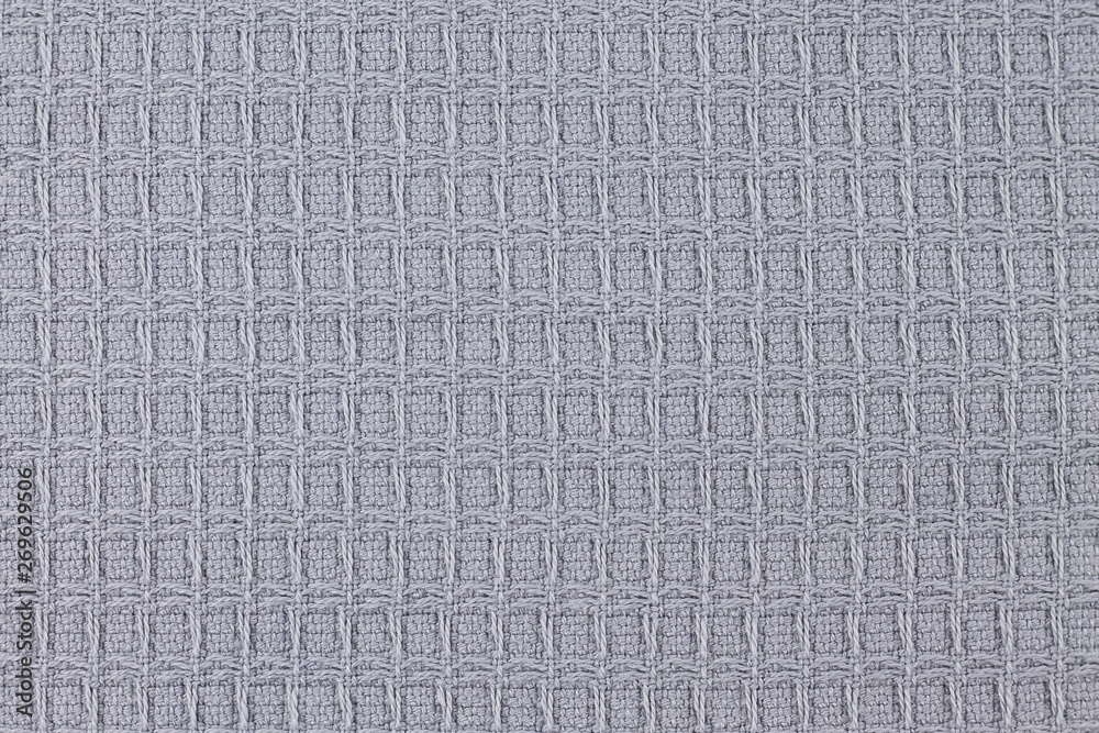 Gray towel texture. Closeup of a towel terry cloth. Gray towel texture. Closeup of a towel terry cloth.