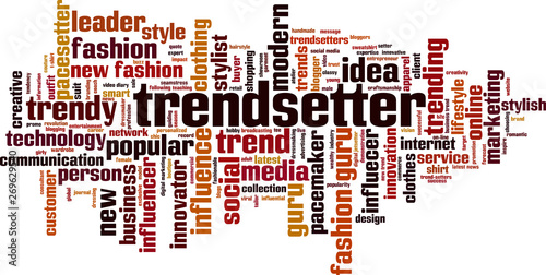Trendsetter word cloud