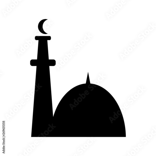 Silhouette of Mosque Dome
