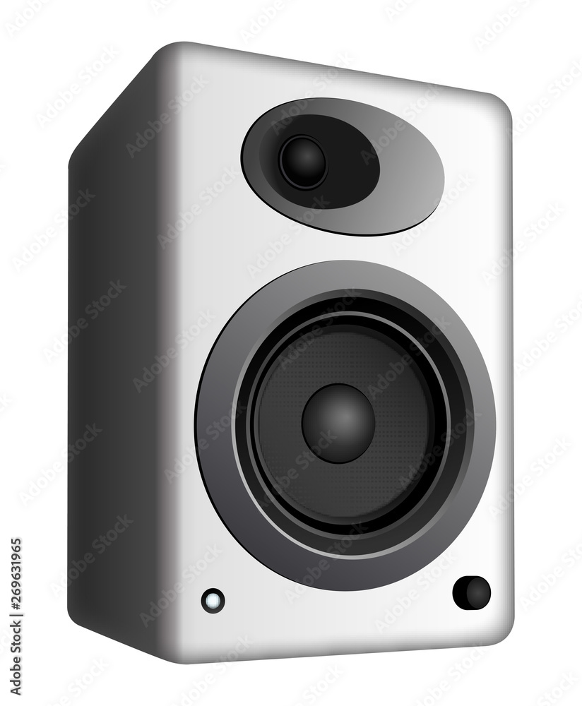 Obraz premium Illustration d'enceinte de sono