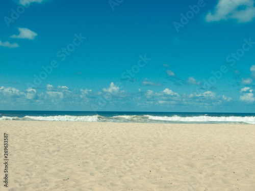 Praia do Futuro, in the eastern area of ​​Fortaleza, Ceara. Northeast of Brazil.