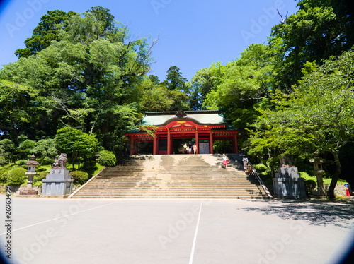 Obraz na płótnie pavilion in japanese garden w salonie