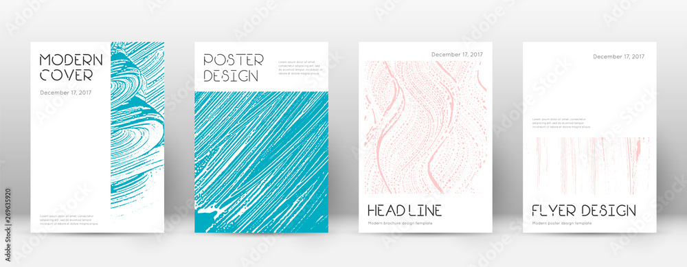 Cover page design template. Minimal brochure layou Cover page design template. Minimal brochure layou