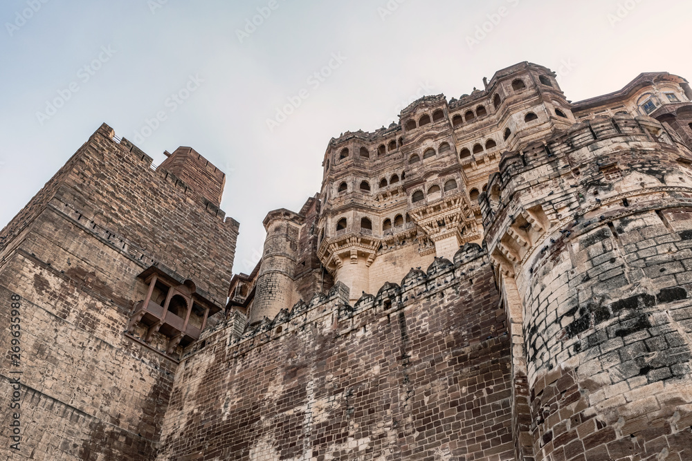 Fototapeta premium Mehrangarh Fort in Jodhpur, India.