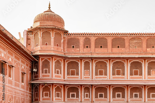 The courtyard of Jaipur City Palace  Jaipur  Rajasthan  India