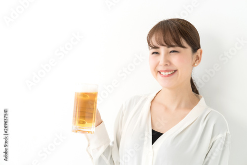ビール・女性