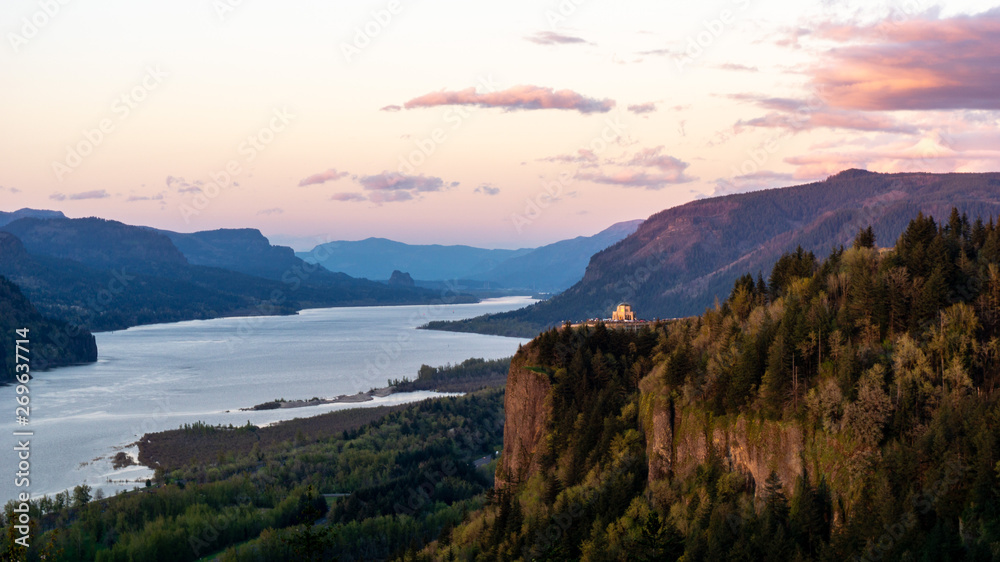 Vista House at Columbia River Gorge