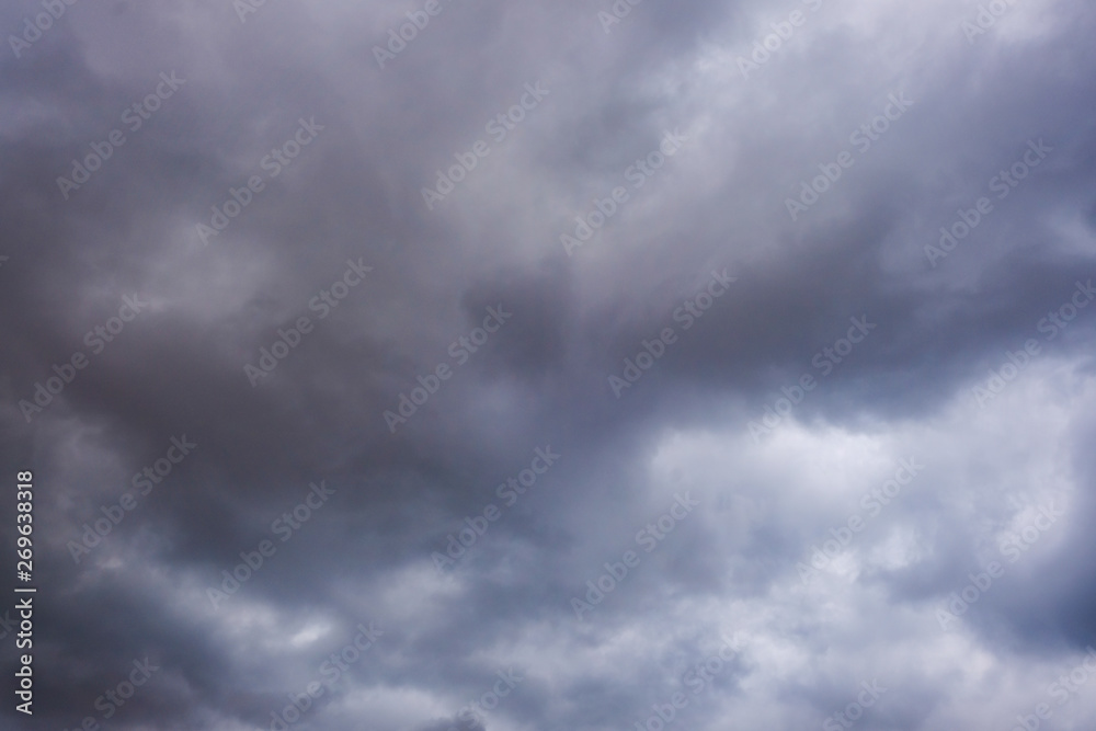 Nature background of rain cloud storm dark sky Nature background of rain cloud storm dark sky