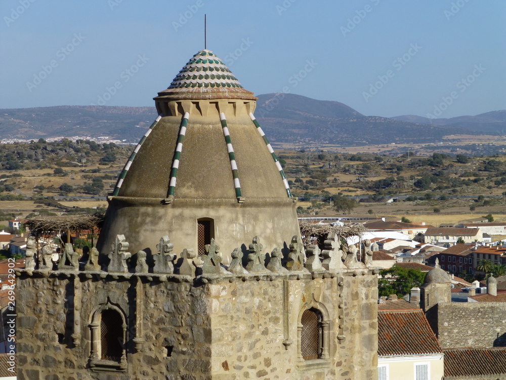 Trujillo, historical village of Caceres. Badajoz, Extremadura.Spain