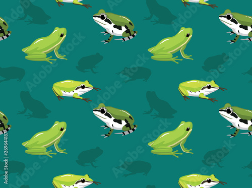Tree Frog Set Wallpaper