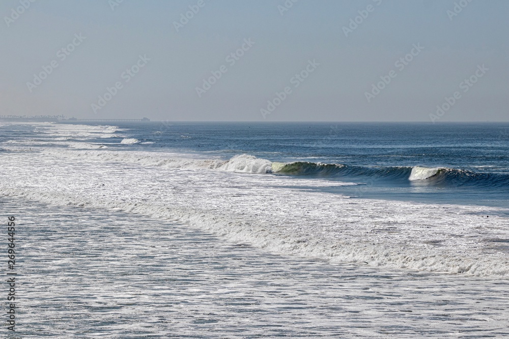 seascape in Huntington Beach California seascape in Huntington Beach California