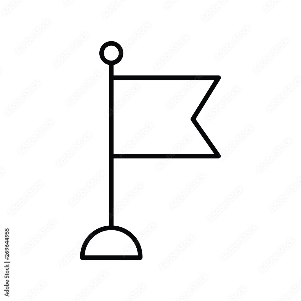 Flag symbol. Position logo. Flag symbol. Position logo.