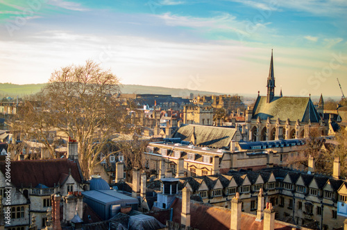 Oxford town with its great skyline and buildings © ProMicroStockRAW