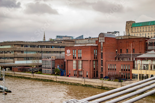 London southwark and red brick buildings there.